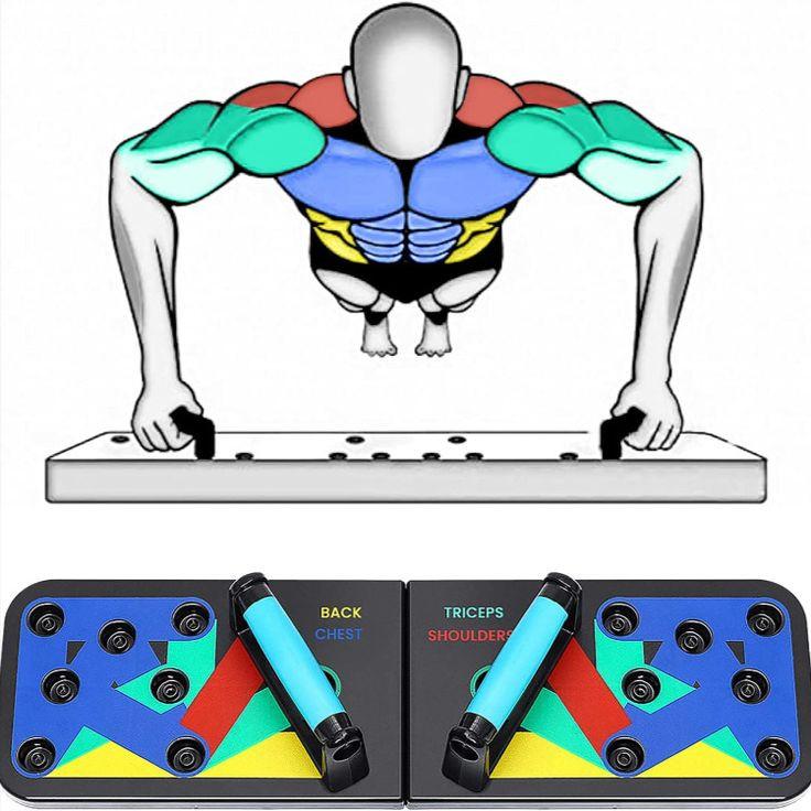 9 in 1 Foldable Push Up Board