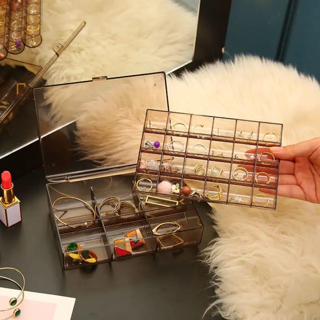3 Layer Acrylic Jewellery Organizer